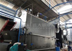 印度尼西亚饮料加工厂10吨生物质蒸汽锅炉正式运行
